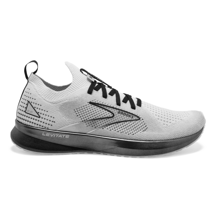 Brooks Levitate StealthFit 5 White-Grey-Black