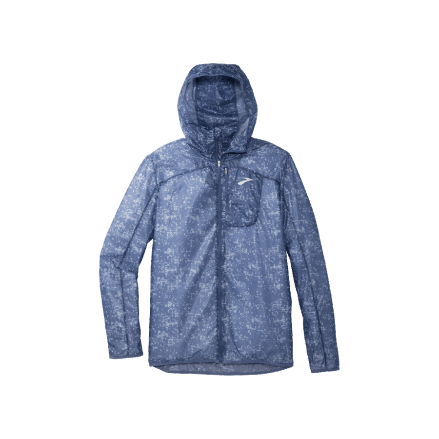Brooks All Altitude Jacket Dusk Glitch Print