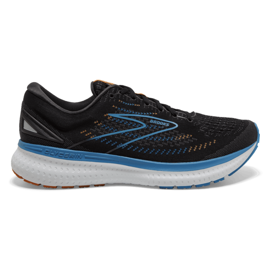 Brooks Glycerin 19 Black-Blue-Orange