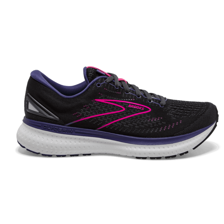 Brooks Glycerin 19 Black-Ebony-Pink