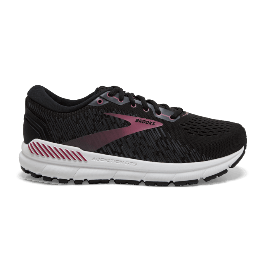 Brooks Addiction GTS 15 Black-Ebony-Mauvewood