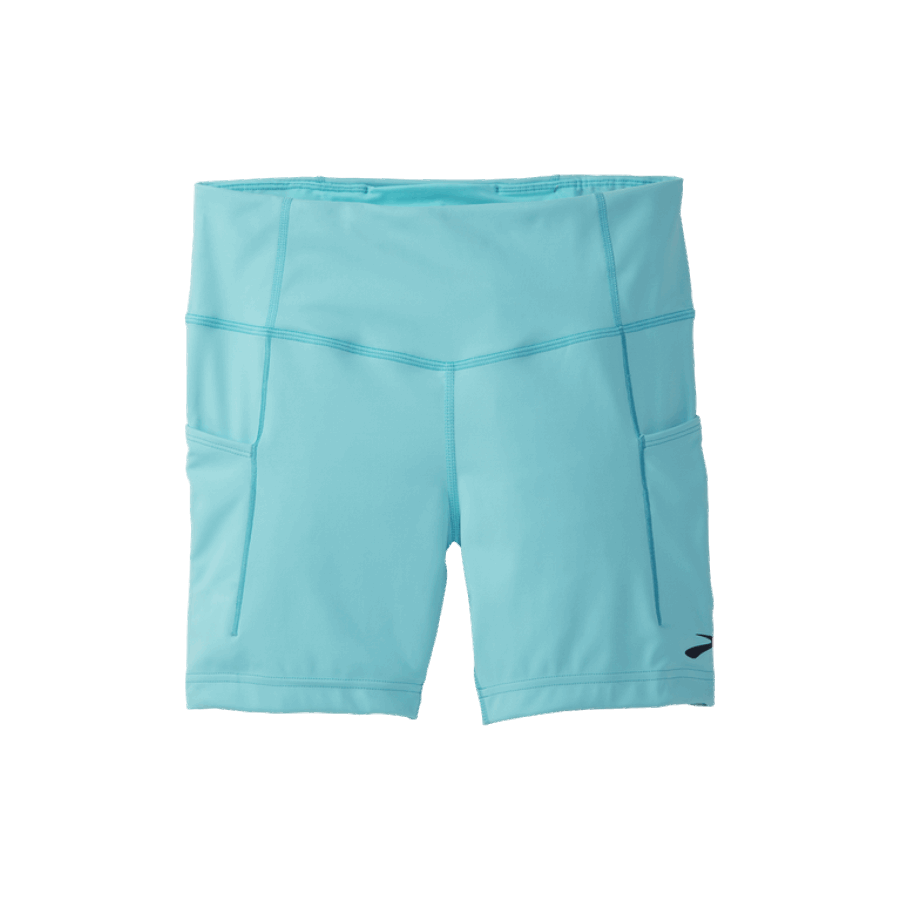 Brooks Method 5'' Short Tight Vivid Teal
