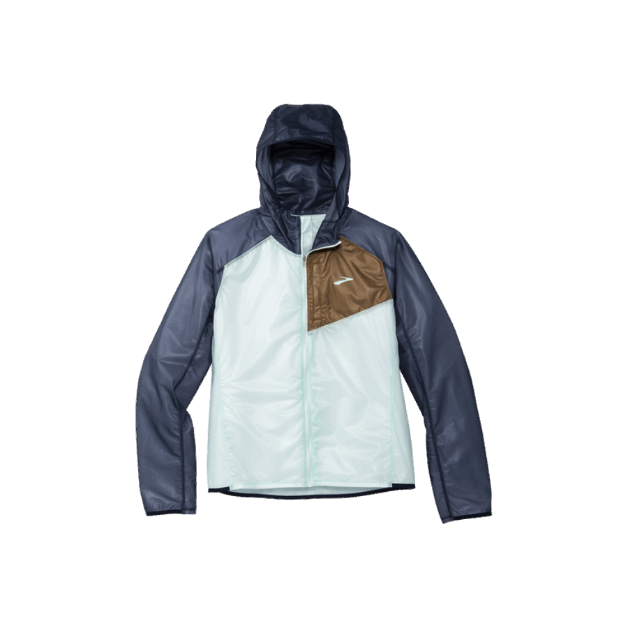 Brooks All Altitude Jacket Ice Blue Multi