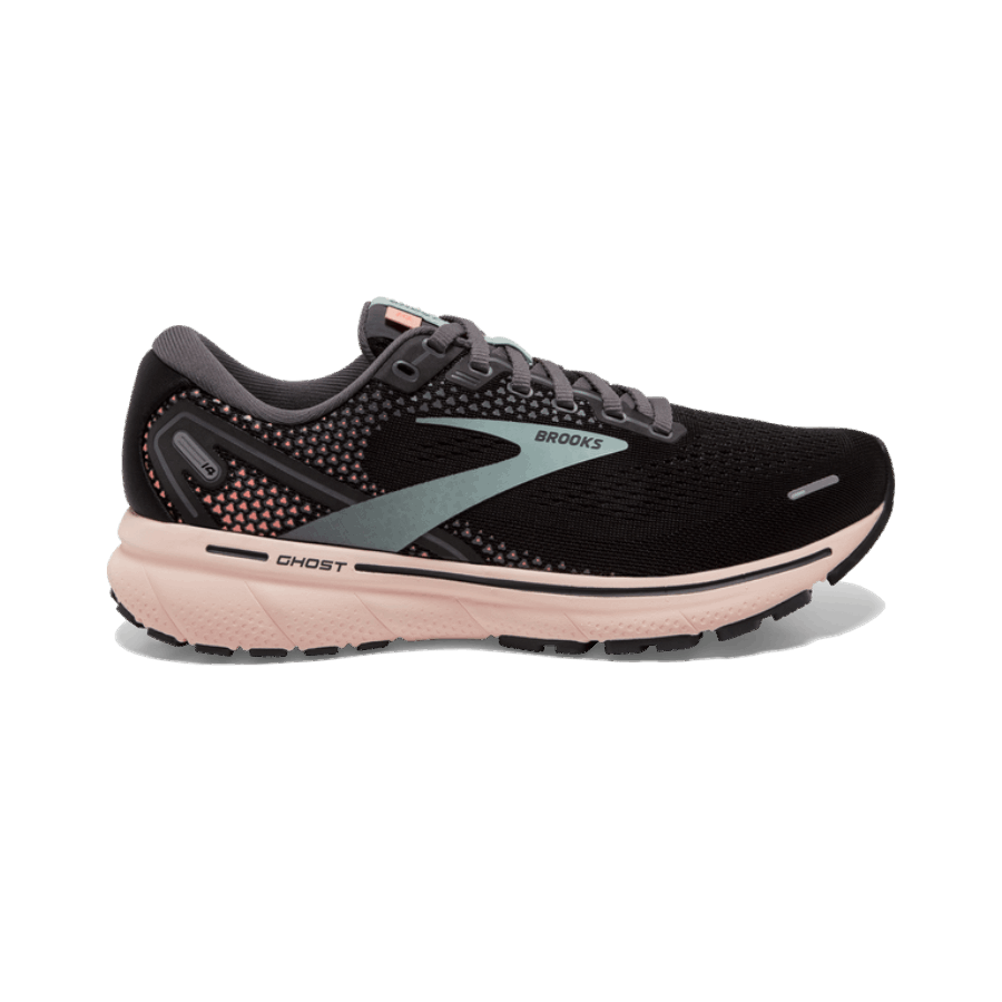 Brooks Ghost 14 Black-Pearl-Peach
