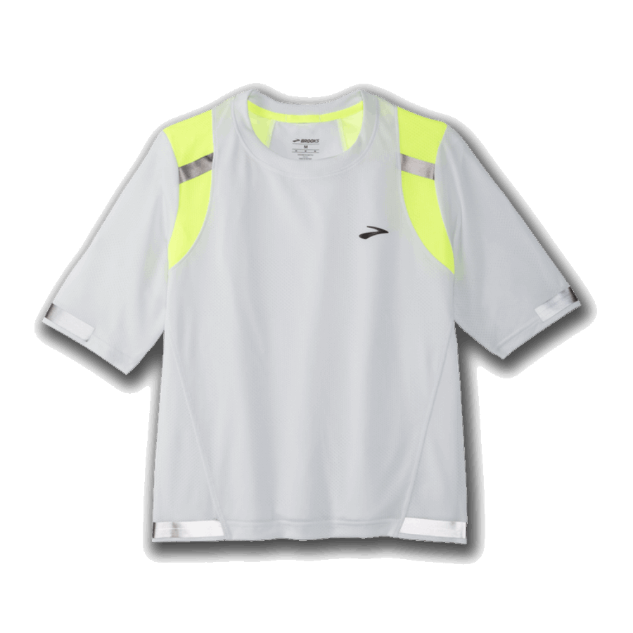 Carbonite Short Sleeve Icy Grey-Nightlife Jacquard Brooks