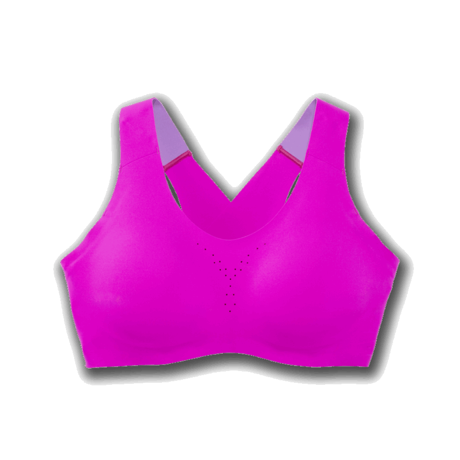 Brooks Dare Crossback Run Bra Magenta-Heliotrope