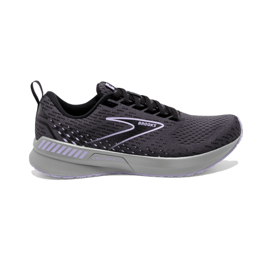 Brooks Levitate GTS 5 Ebony-Black-Lilac