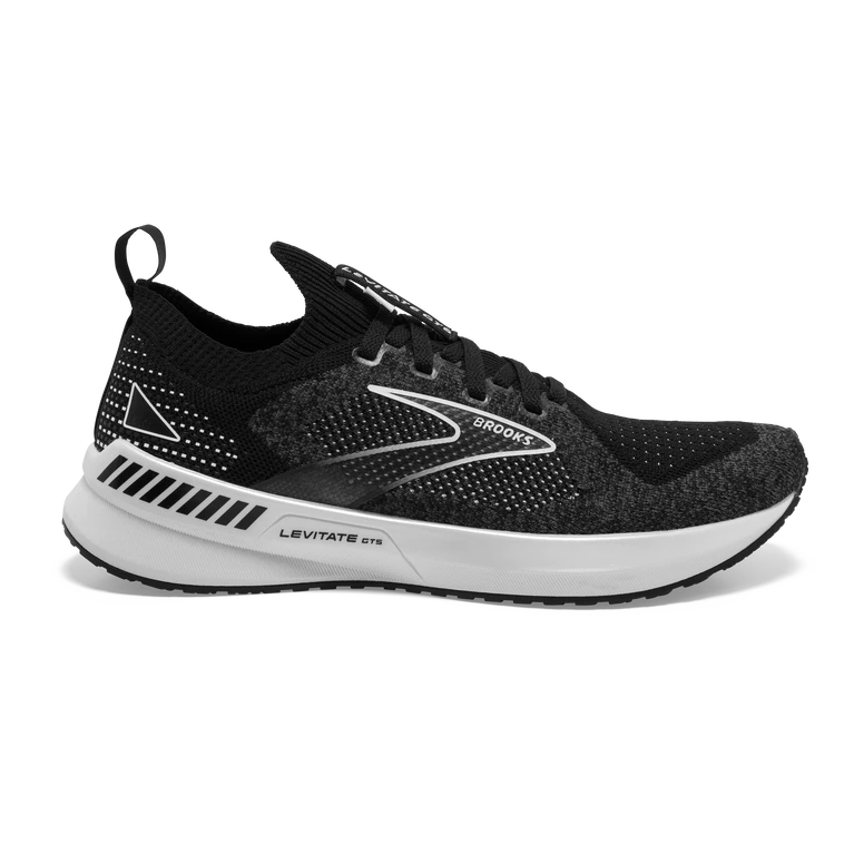 Brooks Levitate StealthFit GTS 5 Black-Grey-White