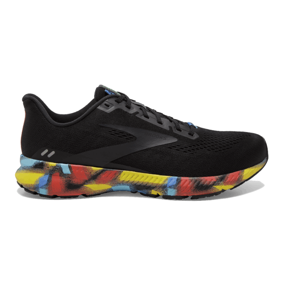 Brooks Launch 8 Black-Red-Blue