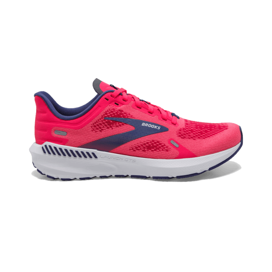 Brooks Launch GTS 9 Pink-Fuchsia-Cobalt