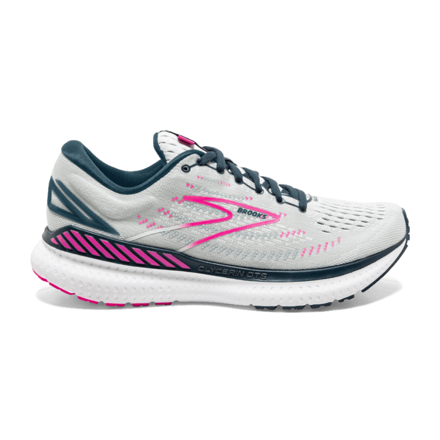 Brooks Glycerin GTS 19 Ice Flow-Navy-Pink