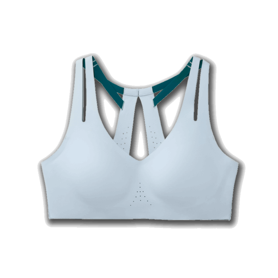 Brooks Dare Strappy Run Bra Arctic