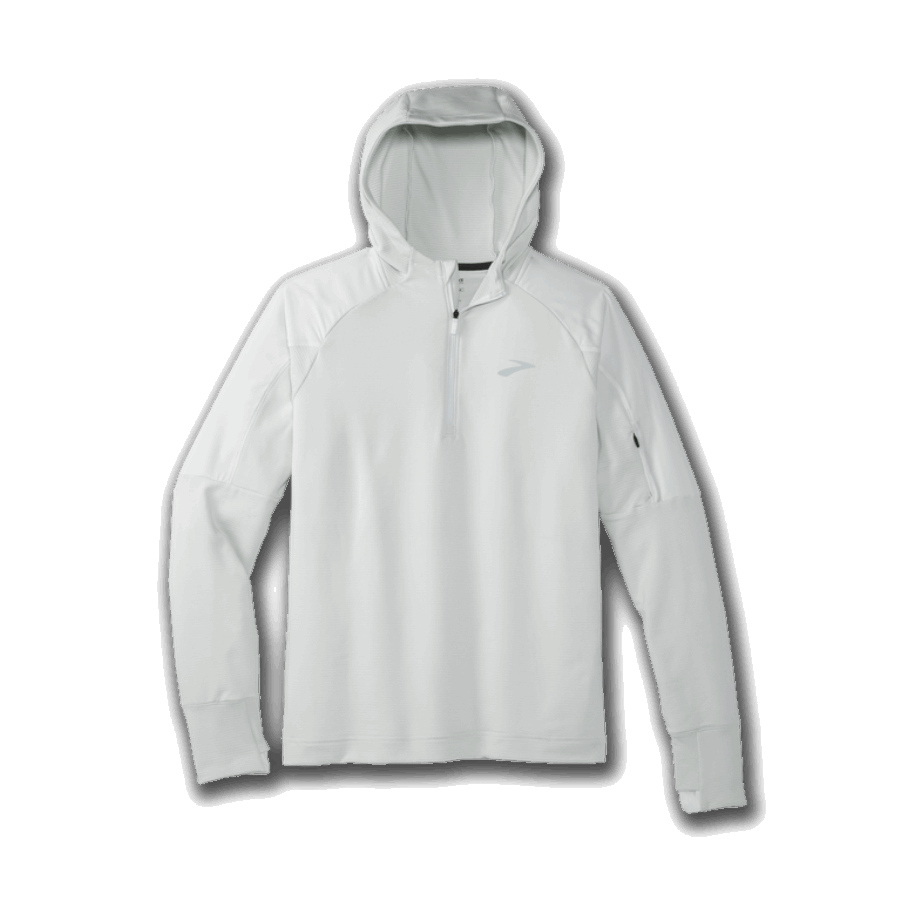 Brooks Notch Thermal Hoodie Icy Grey