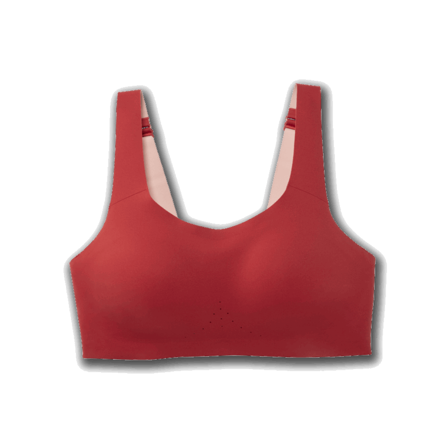Brooks Dare Scoopback Run Bra Rosewood