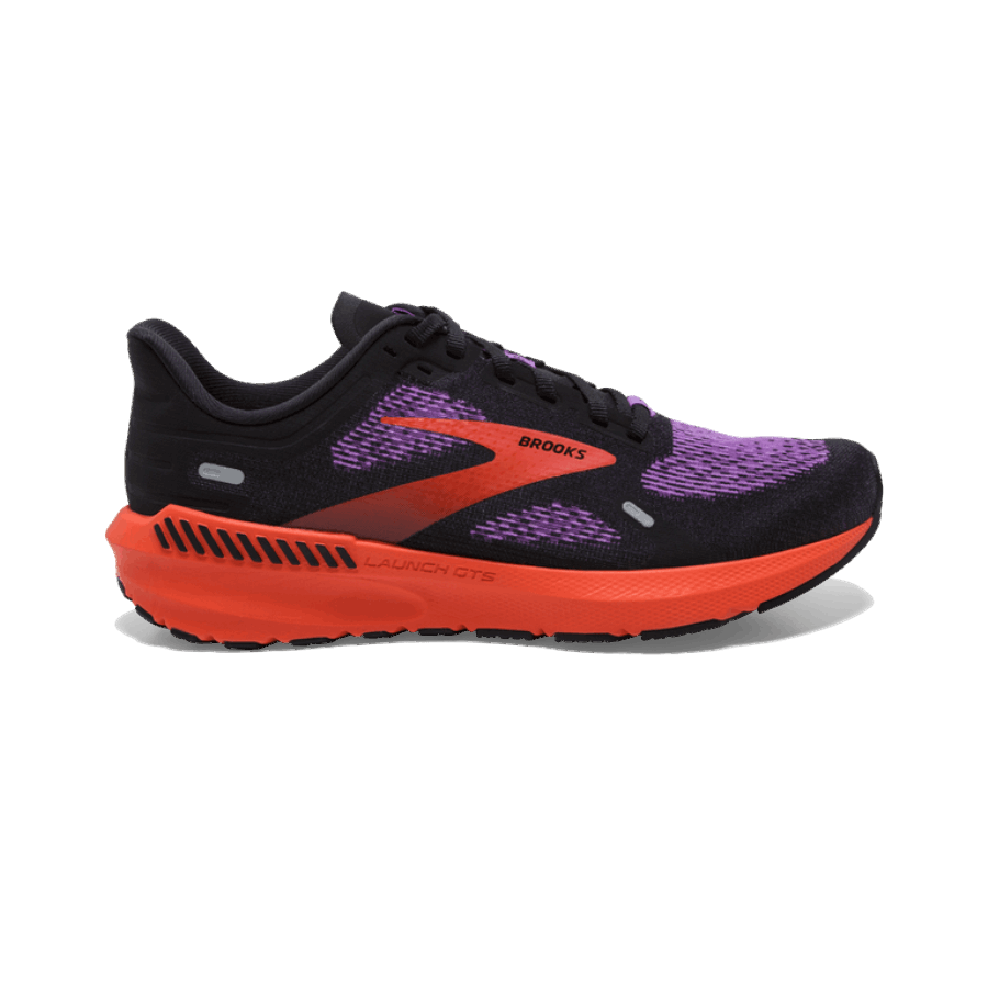 Brooks Launch GTS 9 Black-Bellflower-Fiesta