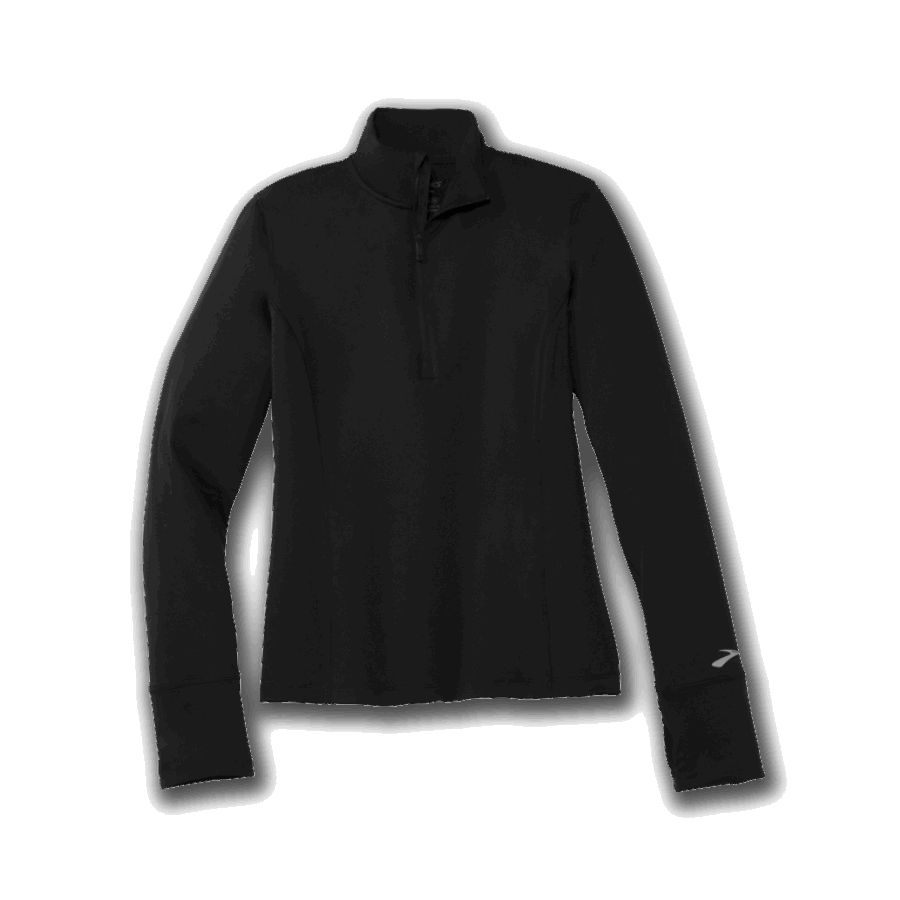Dash 1/2 Zip Black Brooks