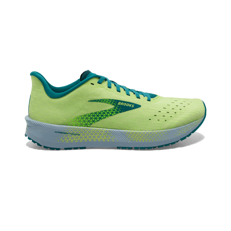 Brooks Hyperion Tempo Green-Kayaking-Dusty Blue
