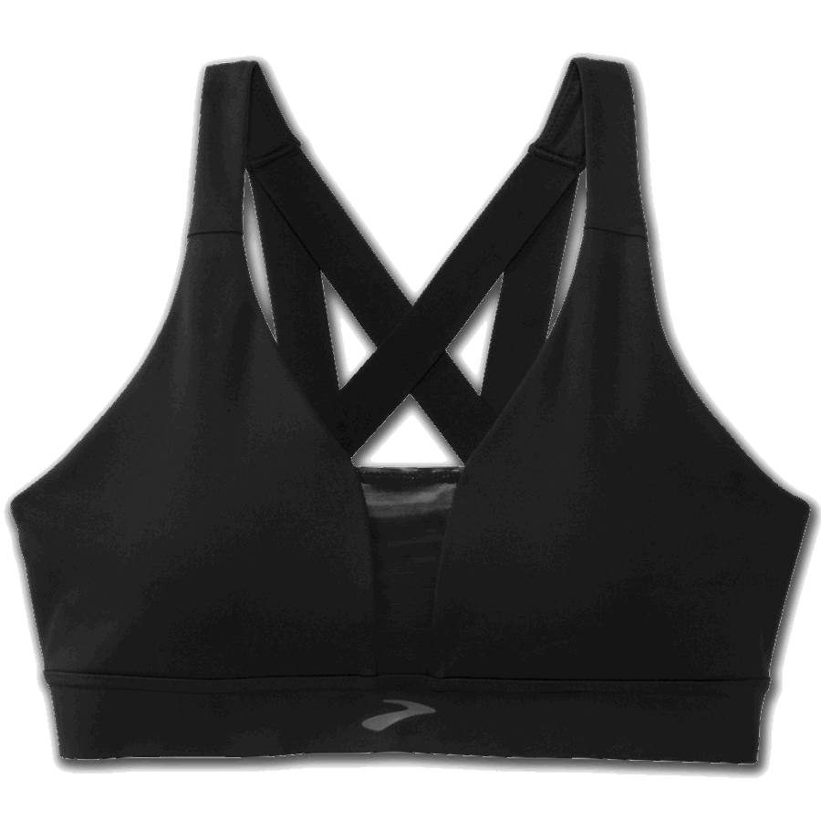 Brooks Drive Plunge Run Bra Black