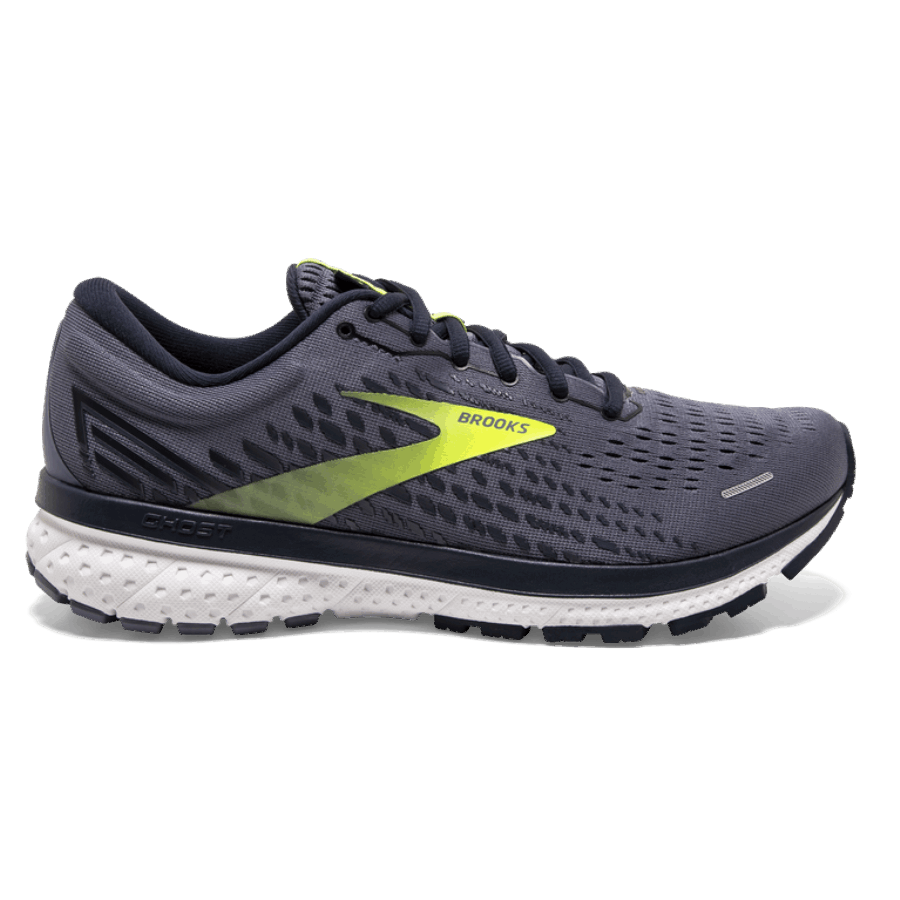 Brooks Ghost 13 Grey-Navy-Nightlife