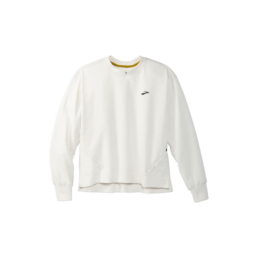Brooks Run Within Sweatshirt Light Taupe