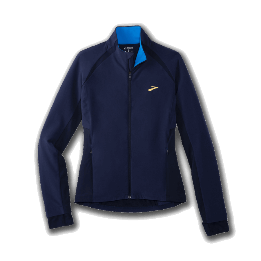 Brooks Fusion Hybrid Jacket Navy-Blue Bolt