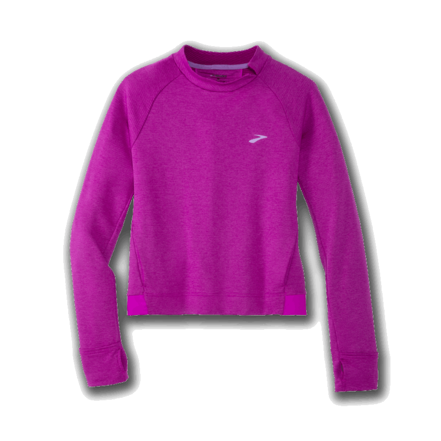 Brooks Notch Thermal Long Sleeve Heather Magenta