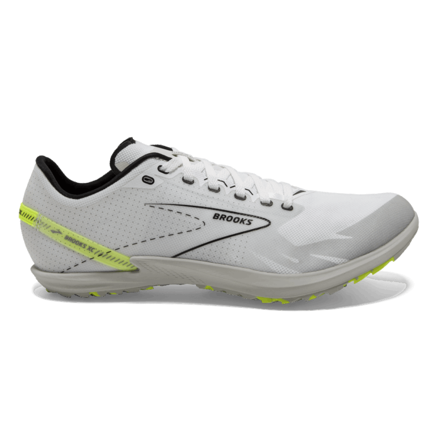 Brooks Draft XC Spikeless White-Black-Nightlife