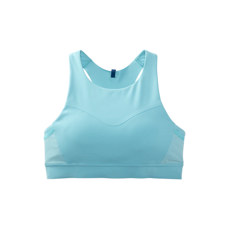 Brooks Drive 3 Pocket Run Bra Vivid Teal