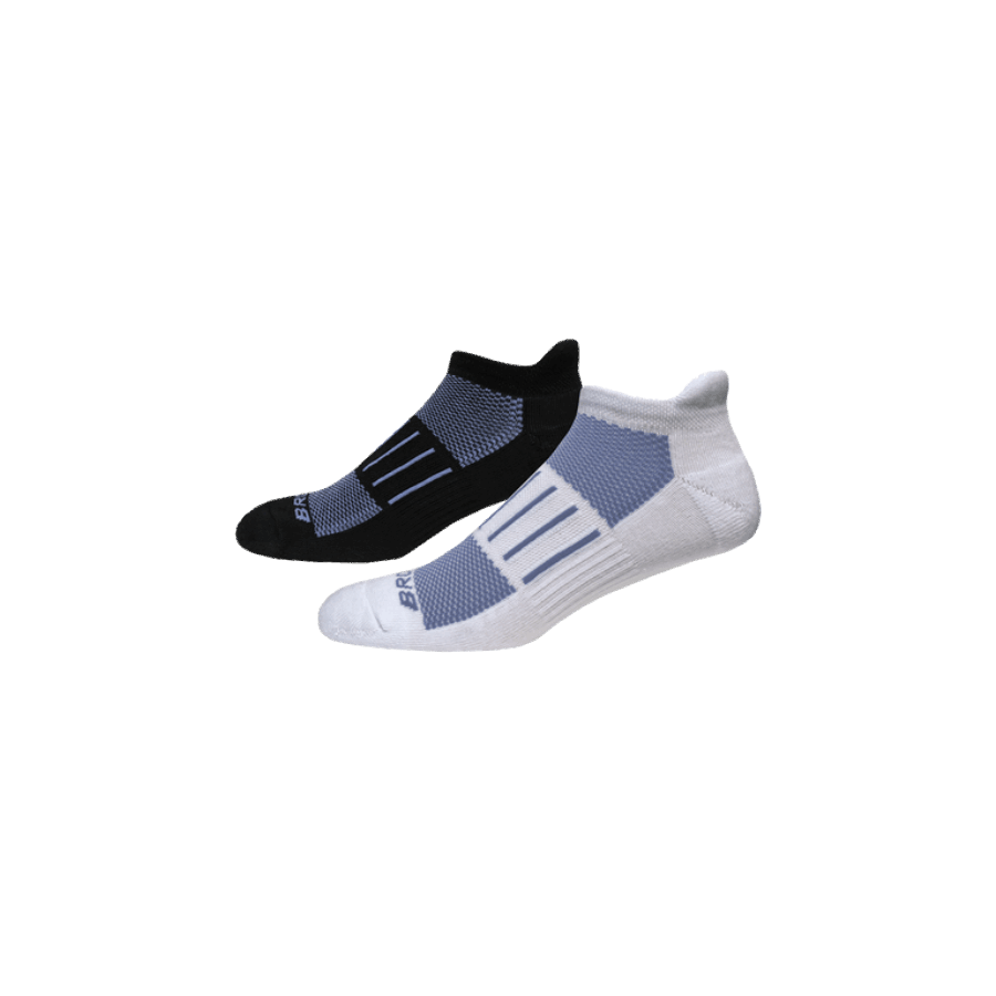 Brooks Ghost Midweight 2-Pack White-Dusk Black-Dusk