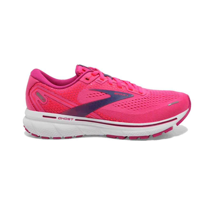 Brooks Ghost 14 Pink-Fuchsia-Cobalt